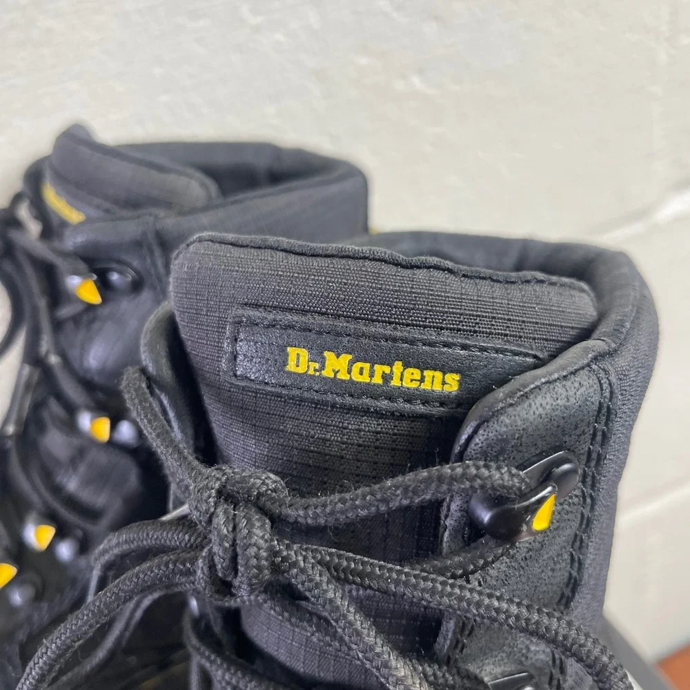 Dr. Martens Combs Tech‎ II Black Tactical Combat Boots Lace up Men's 8 US/7 UK